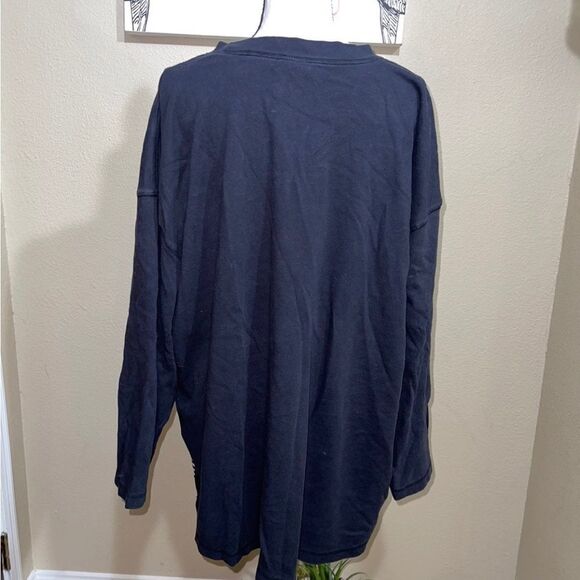 Vintage The Disney Catalog Grumpy Wear Striped TwoToned Thick Long Sleeved Shirt - Picture 7 of 9